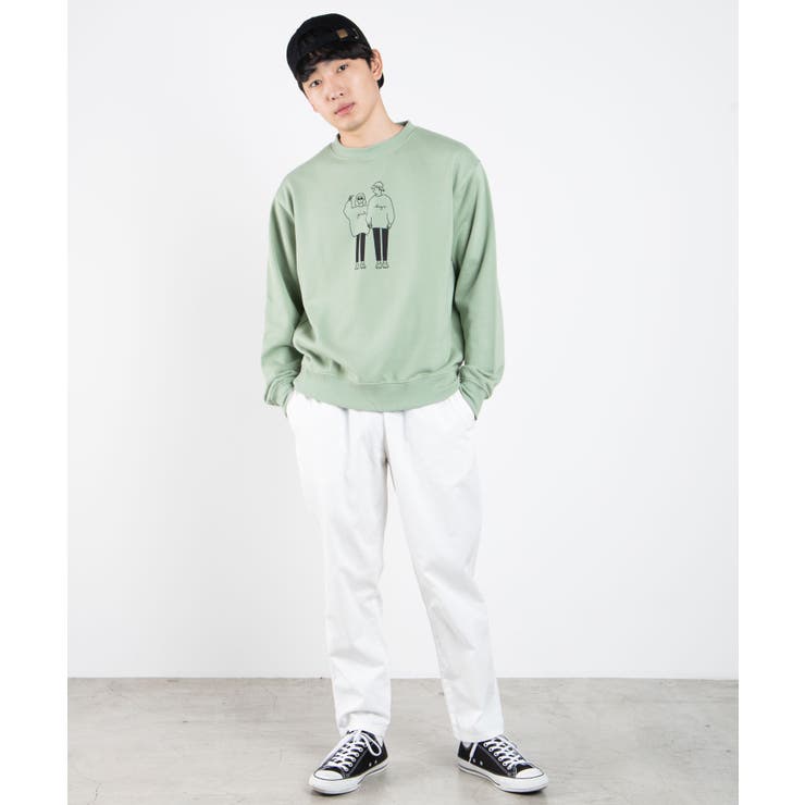 カップルモチーフプルオーバー2 Wesp02 M1850 品番 Wg Wego Men ウィゴー のメンズファッション通販 Shoplist ショップリスト