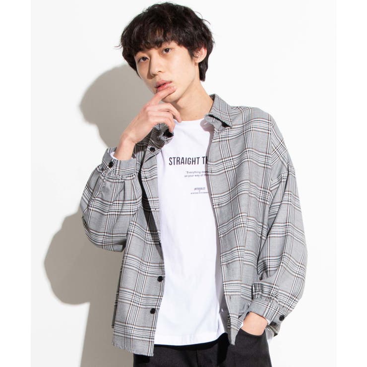 TRチェックシャツ WE20SP03-M1003[品番：WG010072560]｜WEGO【MEN