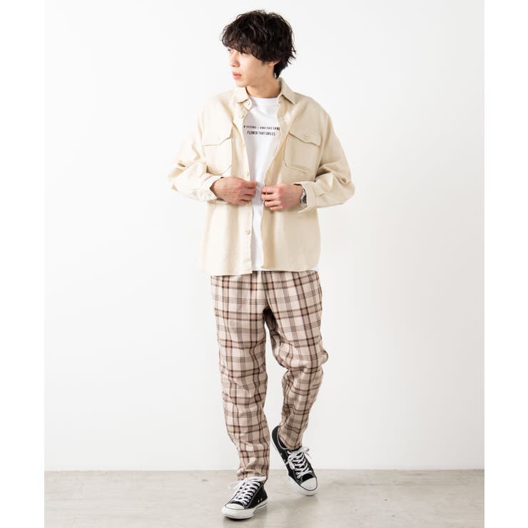 Trチェックペグトップスラックス Wesp03 M1706 品番 Wg Wego Men ウィゴー のメンズ ファッション通販 Shoplist ショップリスト