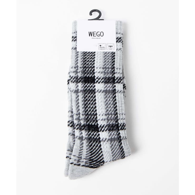 チェックレギュラーソックス WE20SP03-MG9511 | WEGO【MEN】 | 詳細画像1 