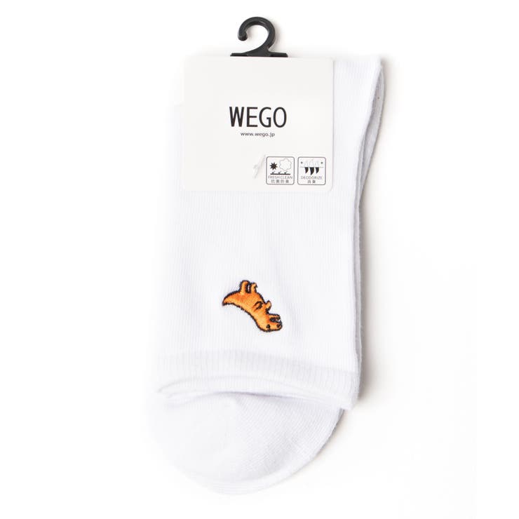 恐竜ワンポイントソックス  WE20SP12-LG7995[品番：WG010071471]｜WEGO【WOMEN】（ウィゴー）のレディースファッション通販｜SHOPLIST（ショップリスト）