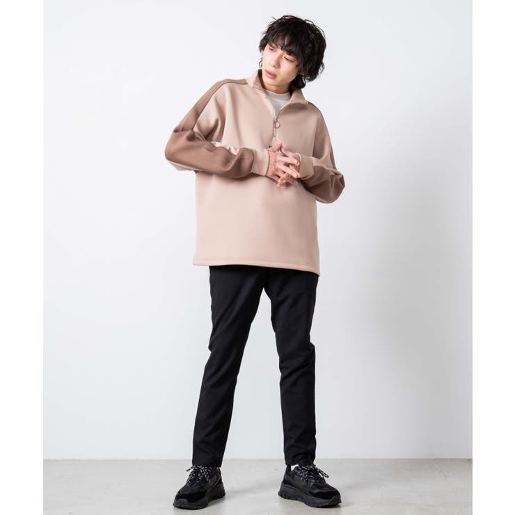 イージーテックハーフZIPプルオーバー  WE20SP12-M8372[品番：WG010071755]｜WEGO【MEN】（ウィゴー）のメンズファッション通販｜SHOPLIST（ショップリスト）