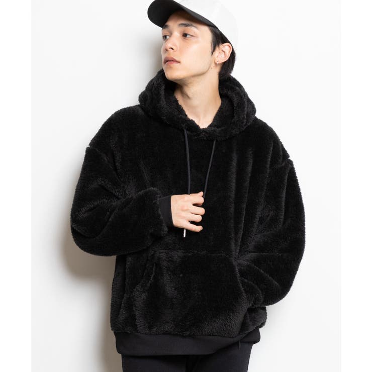 シャギーボアプルパーカ WE20SP12-M8805[品番：WG010071940]｜WEGO