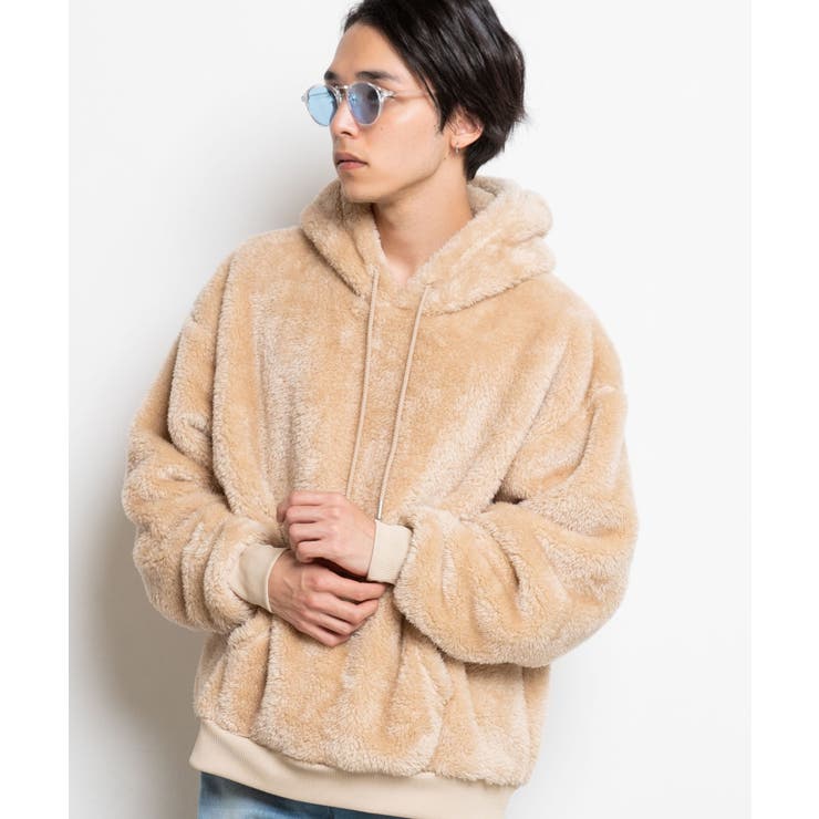 シャギーボアプルパーカ WE20SP12-M8805[品番：WG010071940]｜WEGO