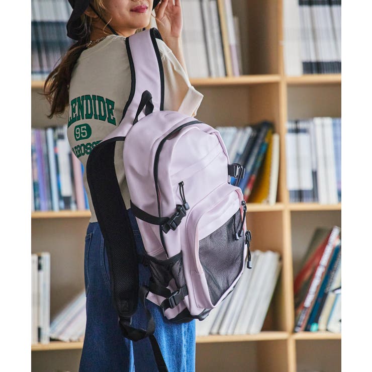 【WEB限定】スクールリュック【20Ｌ】  WE20SS01-MG8914[品番：WG010071997]｜WEGO【WOMEN】（ウィゴー）のレディースファッション通販｜SHOPLIST（ショップリスト）