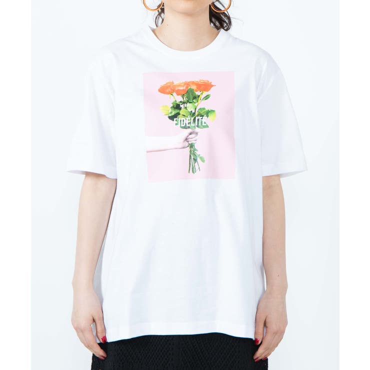 バラフォトTシャツ WE20SS02-M1063 | WEGO【WOMEN】 | 詳細画像14 