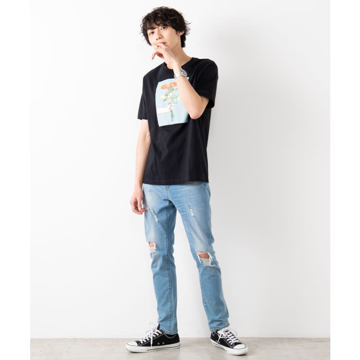 バラフォトTシャツ WE20SS02-M1063 | WEGO【WOMEN】 | 詳細画像5 
