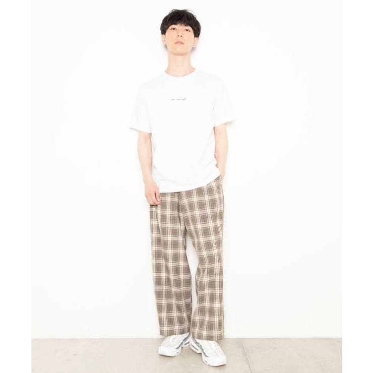 シンプル刺繍Tシャツ WE20SS06-M5001 | WEGO【MEN】 | 詳細画像1 