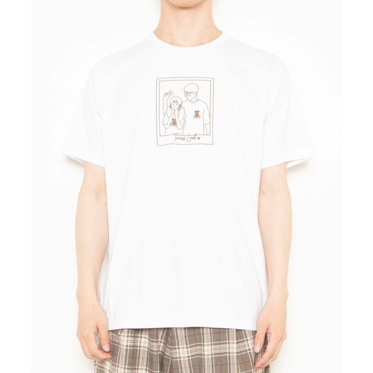 カップルモチーフTシャツ WE20SS06-M5002 | WEGO【MEN】 | 詳細画像7 