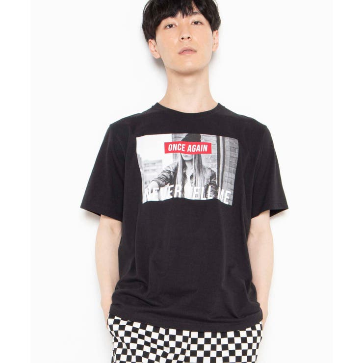 ブラック | モノトーンガールフォトボックスTシャツ2 WE20SS06-M5003 | WEGO【MEN】