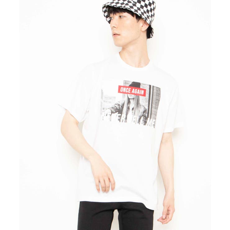 ホワイト | モノトーンガールフォトボックスTシャツ2 WE20SS06-M5003 | WEGO【MEN】