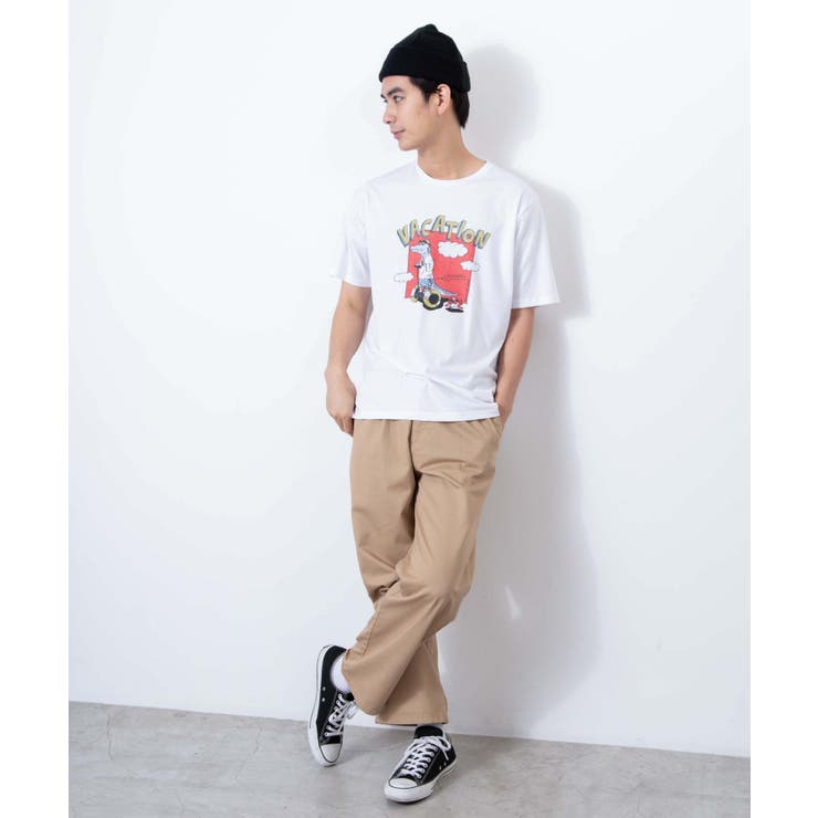 ワニモチーフTシャツ | WEGO【MEN】 | 詳細画像2 