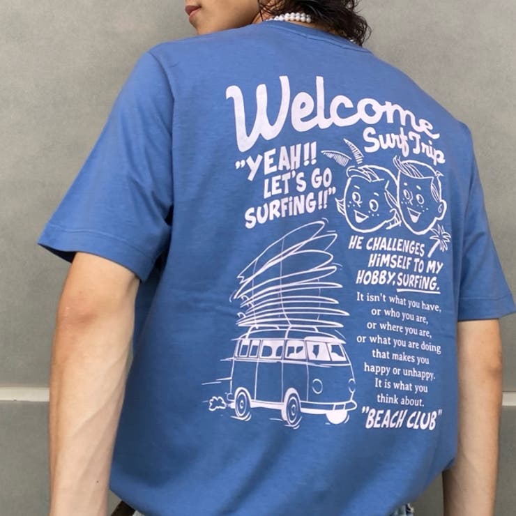 レトロサーフティストTシャツ WE20SS07-M5002 | WEGO【MEN】 | 詳細画像1 