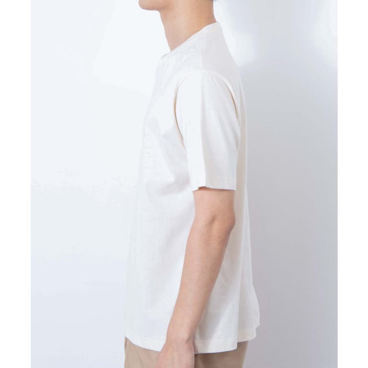 サークルロゴ刺繍Tシャツ | WEGO【MEN】 | 詳細画像10 