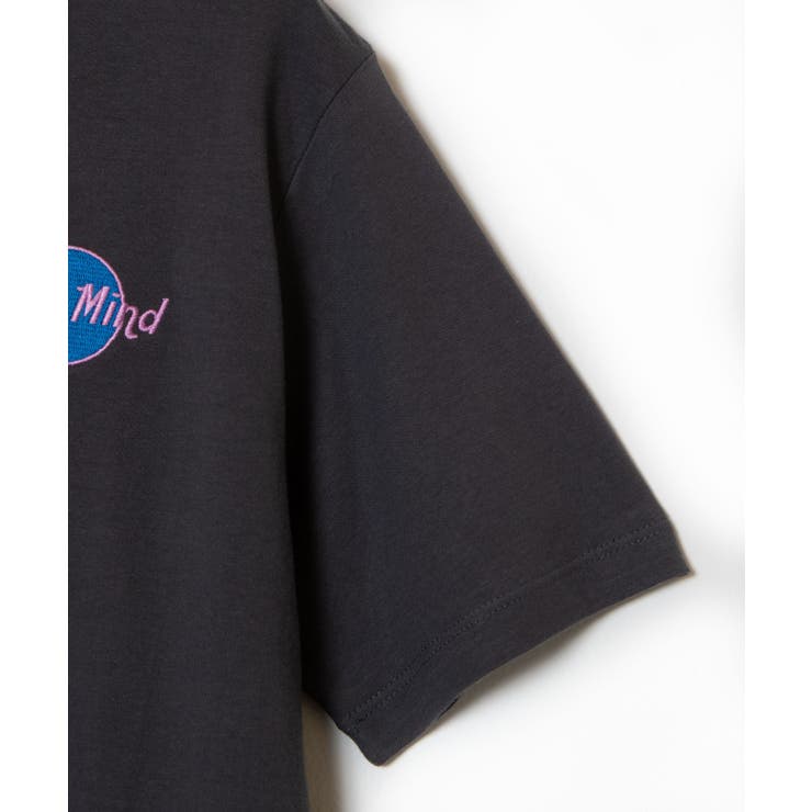 サークルロゴ刺繍Tシャツ | WEGO【MEN】 | 詳細画像19 