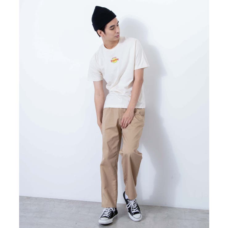 サークルロゴ刺繍Tシャツ | WEGO【MEN】 | 詳細画像6 