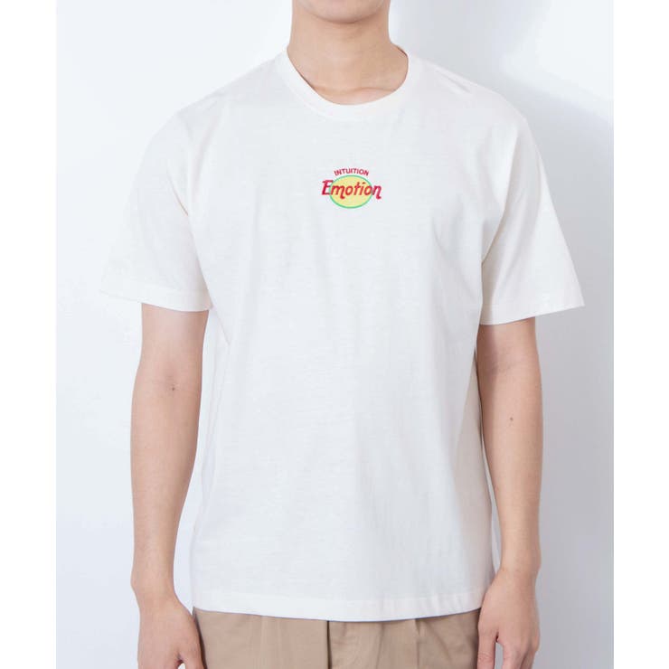 サークルロゴ刺繍Tシャツ | WEGO【MEN】 | 詳細画像9 
