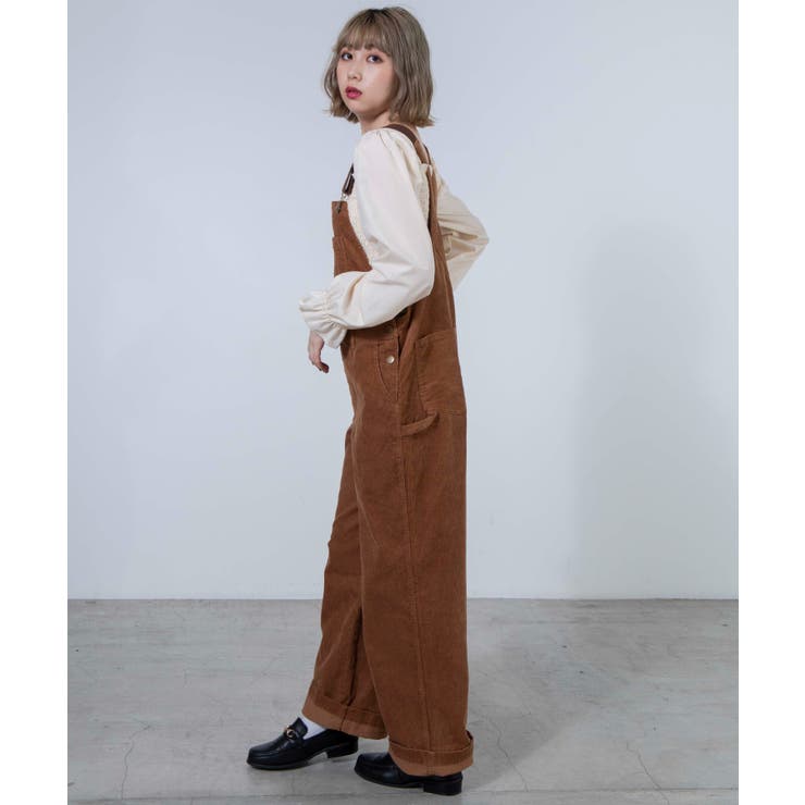 コーデュロイオーバーオール WE20WN10  L5003[品番：WG010076651]｜WEGO【WOMEN】（ウィゴー）のレディースファッション通販｜SHOPLIST（ショップリスト）