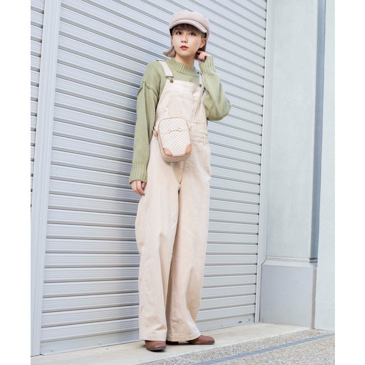 コーデュロイオーバーオール WE20WN10  L5003[品番：WG010076651]｜WEGO【WOMEN】（ウィゴー）のレディースファッション通販｜SHOPLIST（ショップリスト）