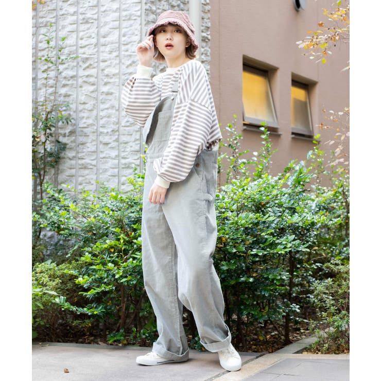 コーデュロイオーバーオール WE20WN10  L5003[品番：WG010076651]｜WEGO【WOMEN】（ウィゴー）のレディースファッション通販｜SHOPLIST（ショップリスト）