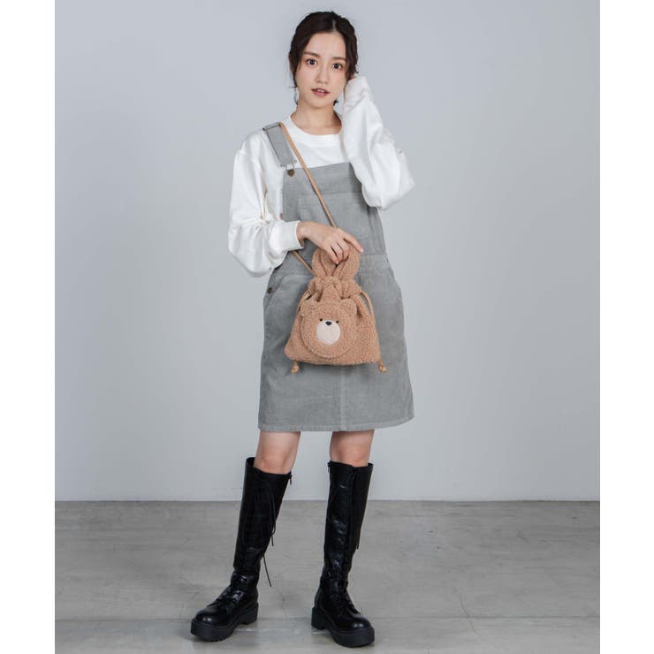 コーデュロイジャンパースカート Wewn10 L5005 品番 Wg Wego Women ウィゴー のレディースファッション通販 Shoplist ショップリスト