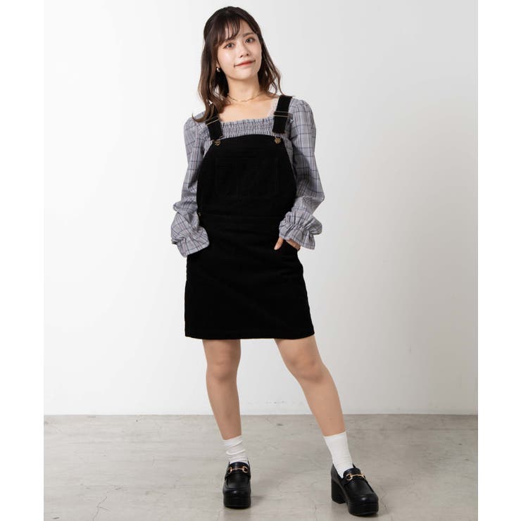 コーデュロイジャンパースカート  WE20WN10-L5005[品番：WG010076652]｜WEGO【WOMEN】（ウィゴー）のレディースファッション通販｜SHOPLIST（ショップリスト）