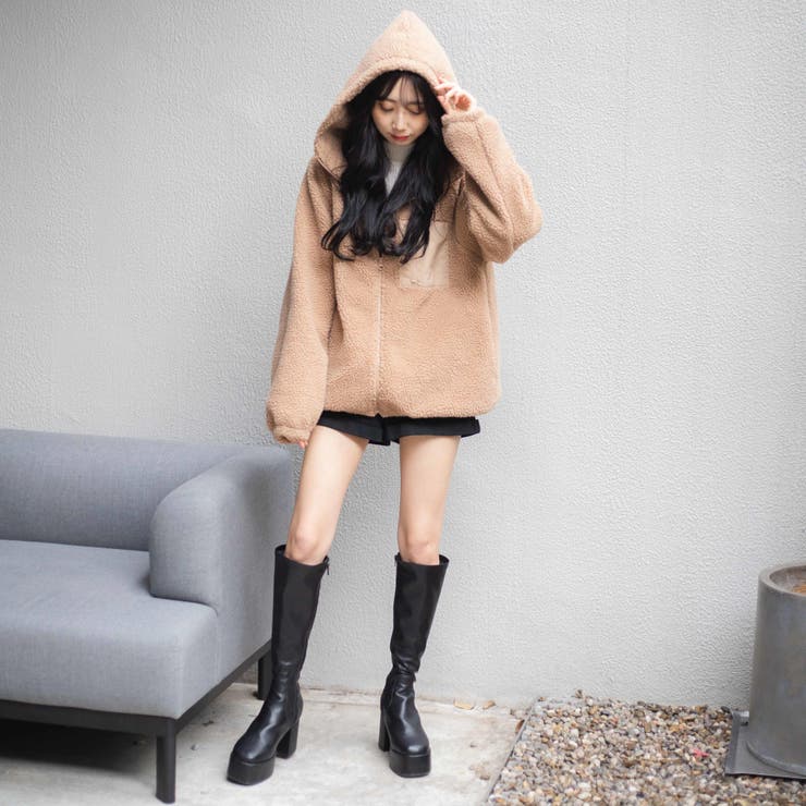 WEB限定】フードボアブルゾン[品番：WG010076660]｜WEGO【WOMEN