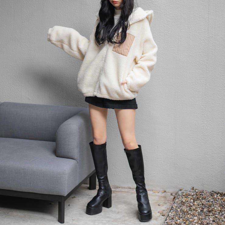WEB限定】フードボアブルゾン[品番：WG010076660]｜WEGO【WOMEN