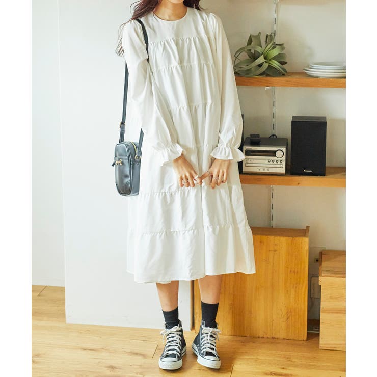 Web限定 ティアードワンピース 品番 Wg Wego Women ウィゴー のレディースファッション通販 Shoplist ショップリスト