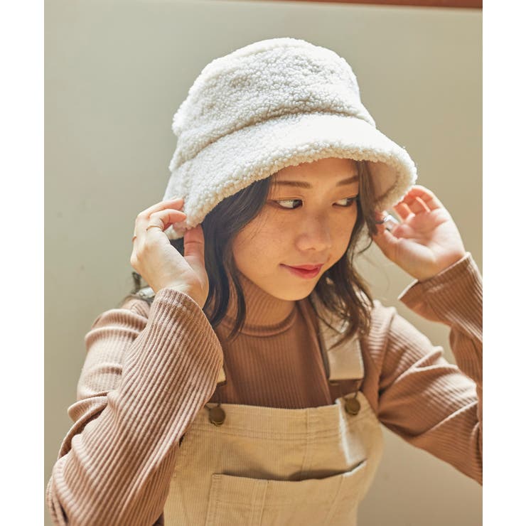 リバーシブルファーボアハット 韓国 韓国ファッション 秋 冬  秋冬[品番：WG010076354]｜WEGO【WOMEN】（ウィゴー）のレディースファッション通販｜SHOPLIST（ショップリスト）