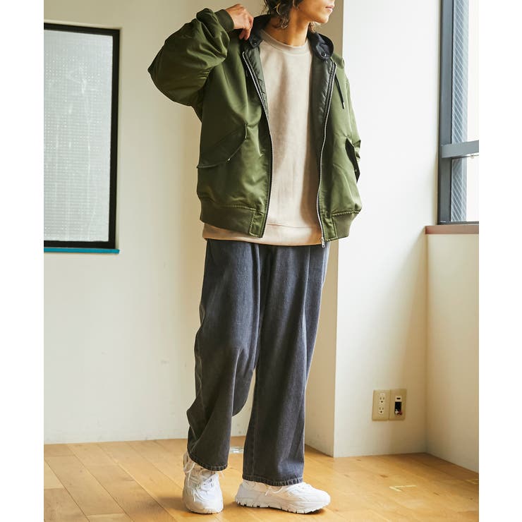 フード付きMA-1 WE20WN10-M5009[品番：WG010076915]｜WEGO【MEN