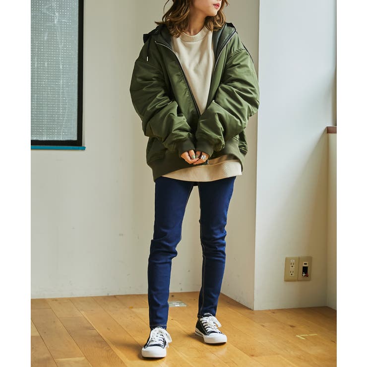 フード付きMA-1 WE20WN10-M5009[品番：WG010076915]｜WEGO【MEN