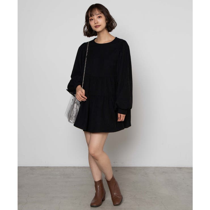 ティアードチュニックワンピース Wewn11 L5046 品番 Wg Wego Women ウィゴー のレディースファッション通販 Shoplist ショップリスト