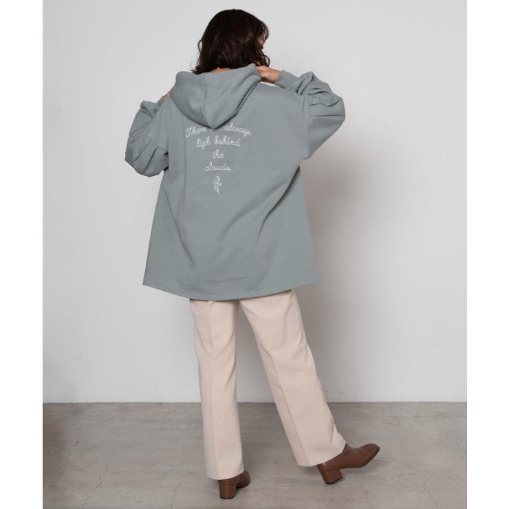 ボリュームスリーブプリントbigパーカー Wewn11 L5048 品番 Wg Wego Women ウィゴー のレディースファッション通販 Shoplist ショップリスト