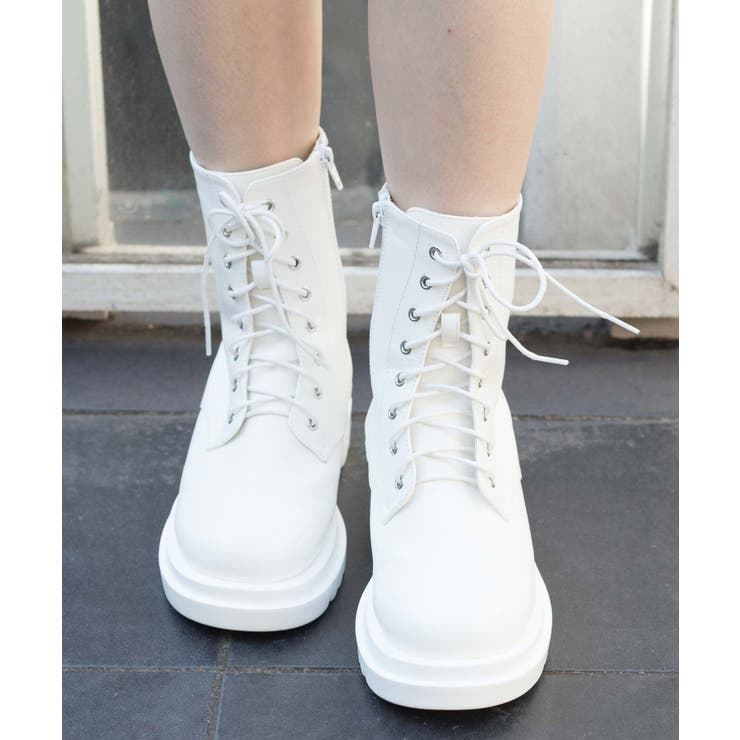 8ホールレースアップブーツ[品番：WG010081791]｜WEGO【WOMEN