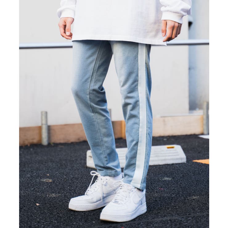 【WEB限定】カットデニムスキニーパンツ[品番：WG010082165]｜WEGO【MEN】（ウィゴー）のメンズファッション通販｜SHOPLIST（ショップリスト）