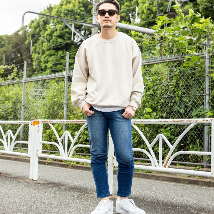 【WEB限定】カットデニムスキニーパンツ[品番：WG010082165]｜WEGO【MEN】（ウィゴー）のメンズファッション通販｜SHOPLIST（ショップリスト）