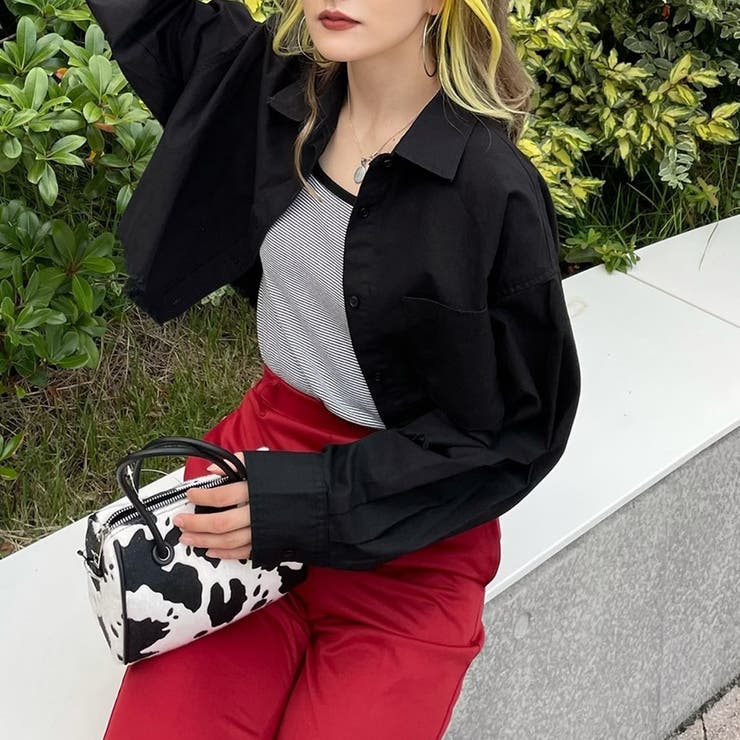 ダメージショートシャツ | WEGO【WOMEN】 | 詳細画像1 