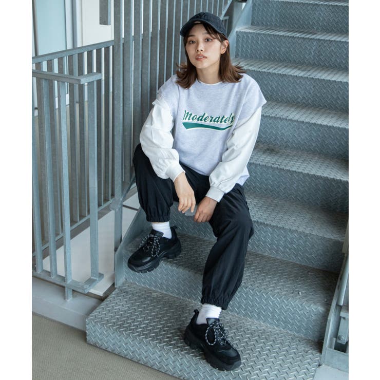 クルーネックスウェットベスト 韓国  韓国ファッション[品番：WG010081588]｜WEGO【WOMEN】（ウィゴー）のレディースファッション通販｜SHOPLIST（ショップリスト）