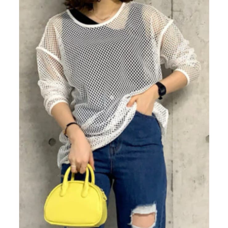 ビックメッシュロンtシャツ 品番 Wg Wego Women ウィゴー のレディースファッション通販 Shoplist ショップリスト