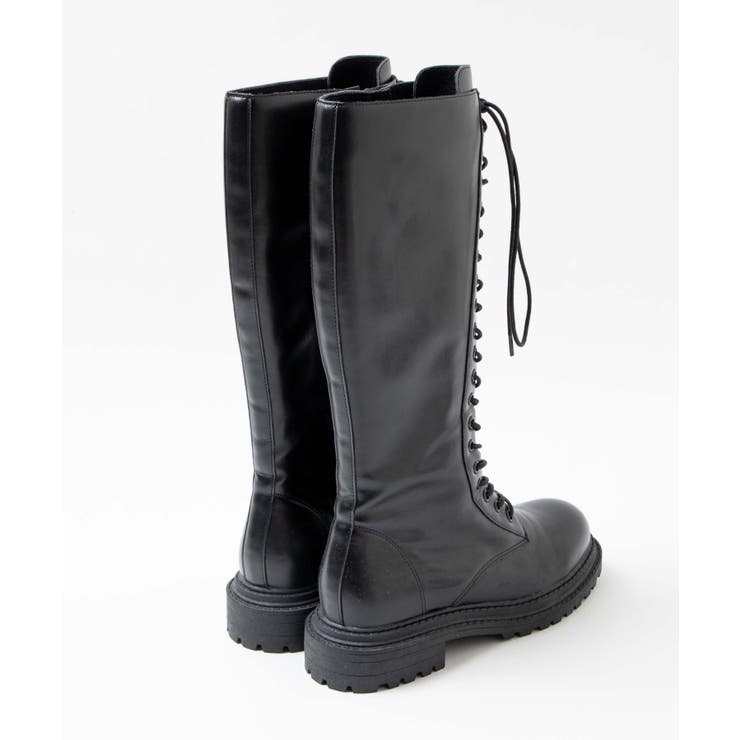 レースアップロングブーツ[品番：WG010081291]｜WEGO【WOMEN
