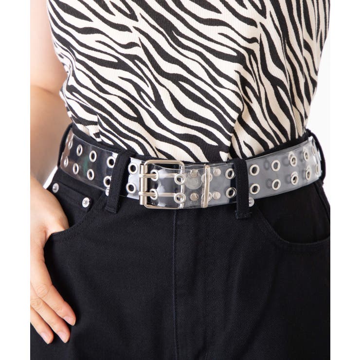 クリア | ダブルハトメベルト | WEGO【WOMEN】