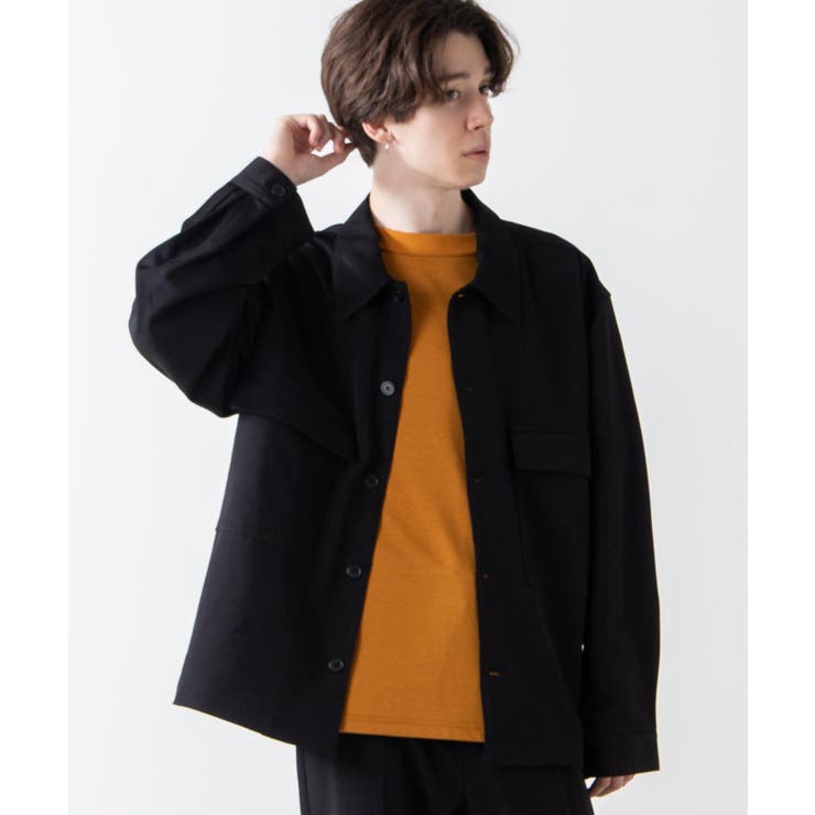 フラップポケットルーズシャツ[品番：WG010081661]｜WEGO【MEN