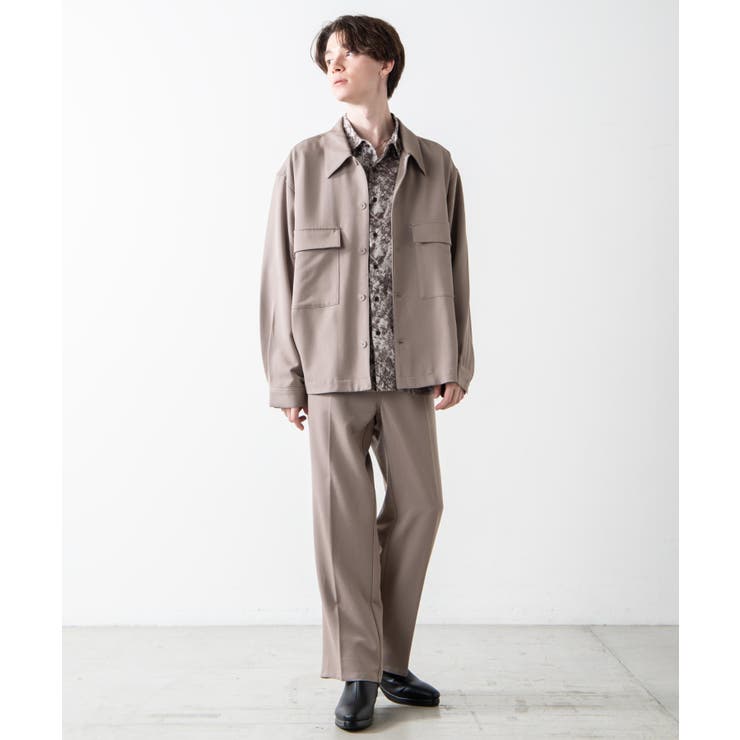 フラップポケットルーズシャツ[品番：WG010081661]｜WEGO【MEN