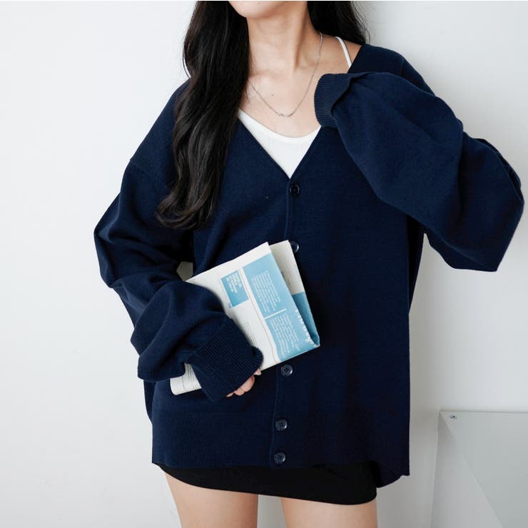 ドロップショルダーニットカーディガン レディース メンズ | WEGO【WOMEN】 | 詳細画像12 