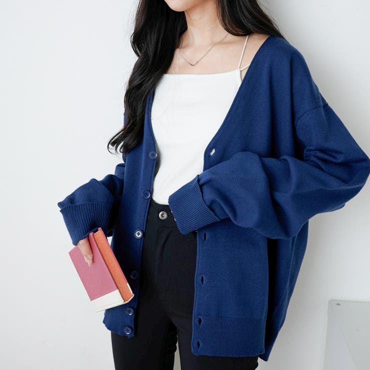 ドロップショルダーニットカーディガン レディース メンズ[品番：WG010081648]｜WEGO【WOMEN】（ウィゴー）のレディース ファッション通販｜SHOPLIST（ショップリスト）