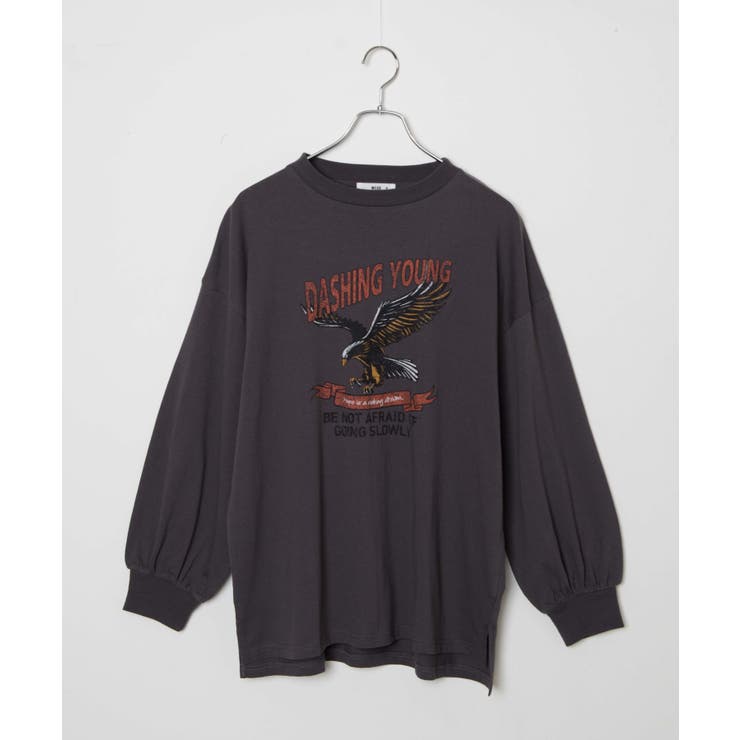 ヴィンテージライクプリントロンT[品番：WG010081969]｜WEGO【WOMEN