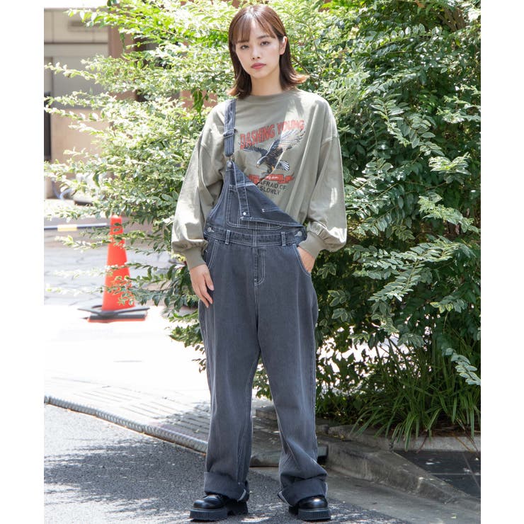 ヴィンテージライクプリントロンT[品番：WG010081969]｜WEGO【WOMEN