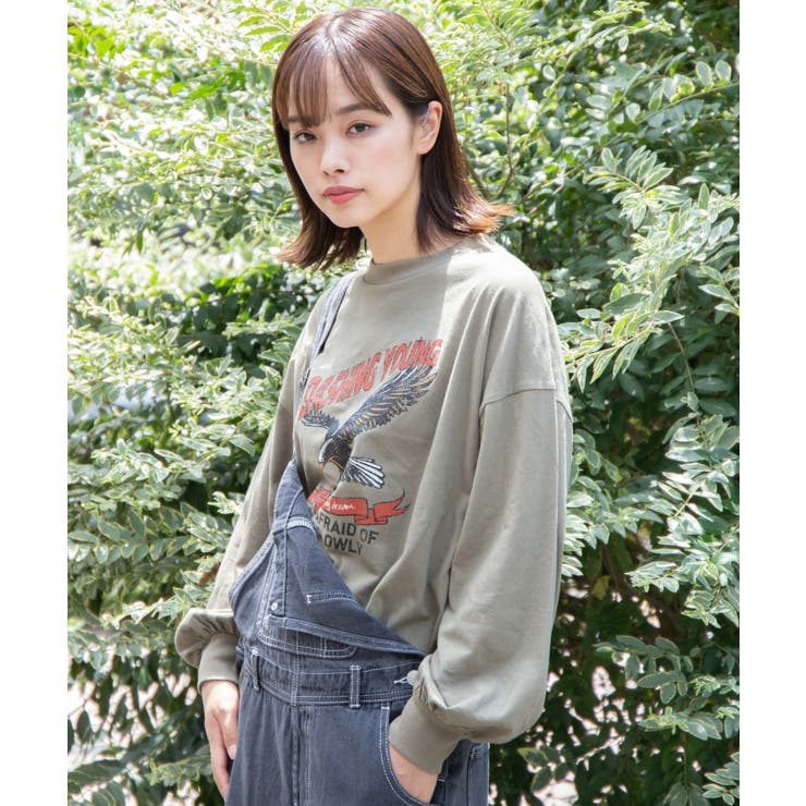 ヴィンテージライクプリントロンT[品番：WG010081969]｜WEGO【WOMEN