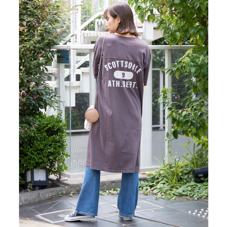 ピグメントプリントTeeワンピース[品番：WG010082186]｜WEGO【WOMEN